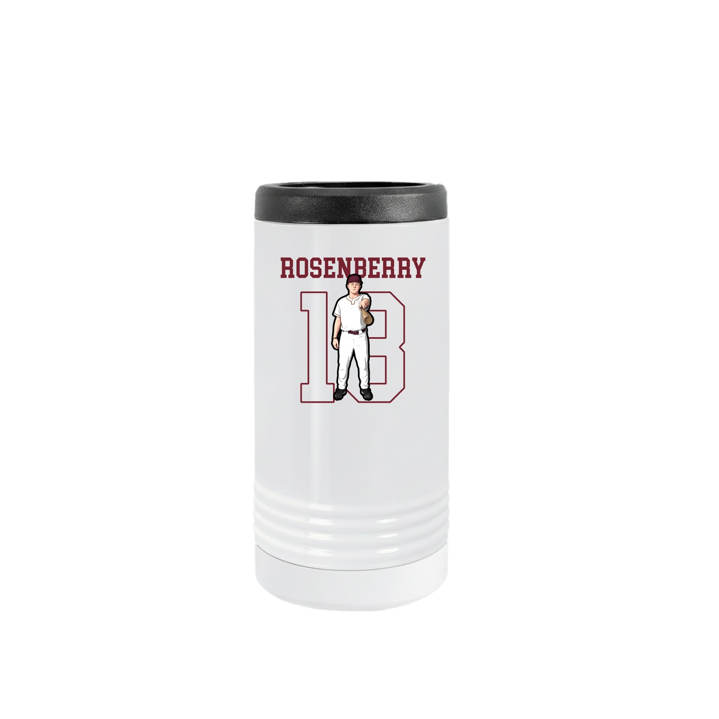 Slim Beverage Holder — Shirsey in White