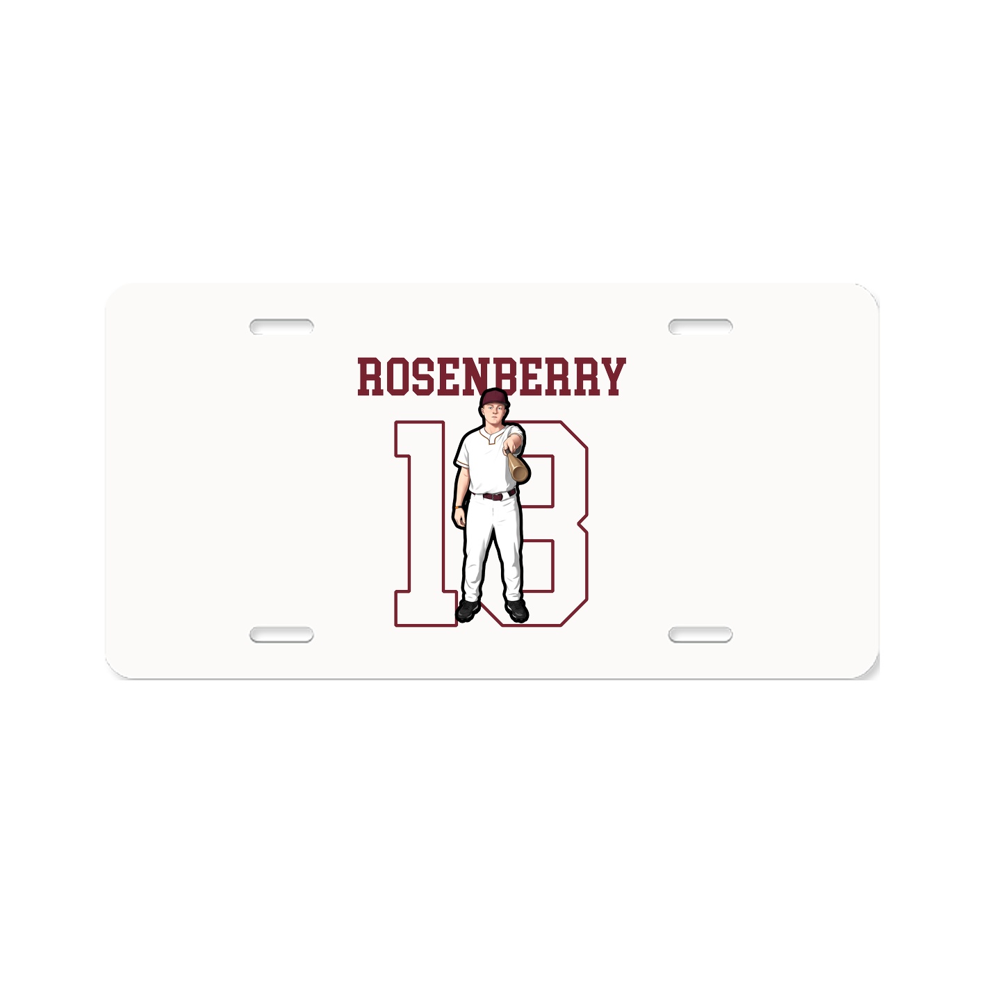Aluminum License Plate