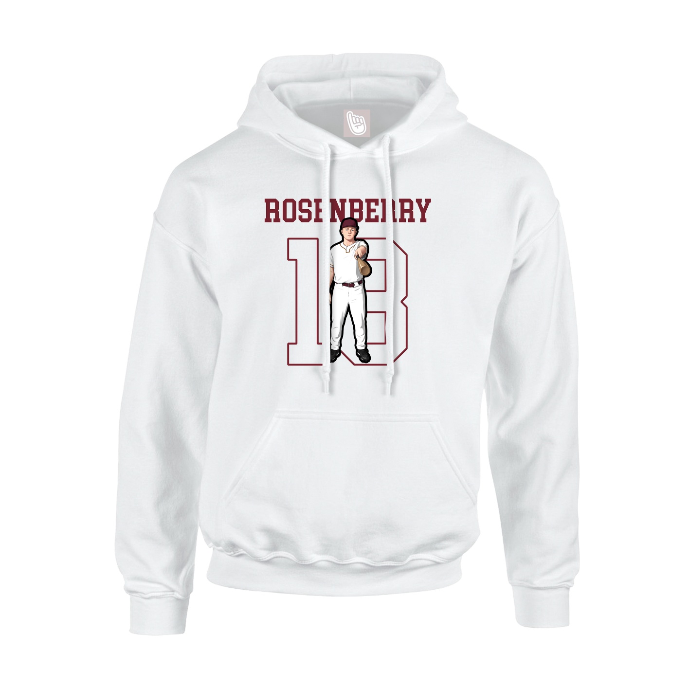Youth Hoodie — Shirsey in White