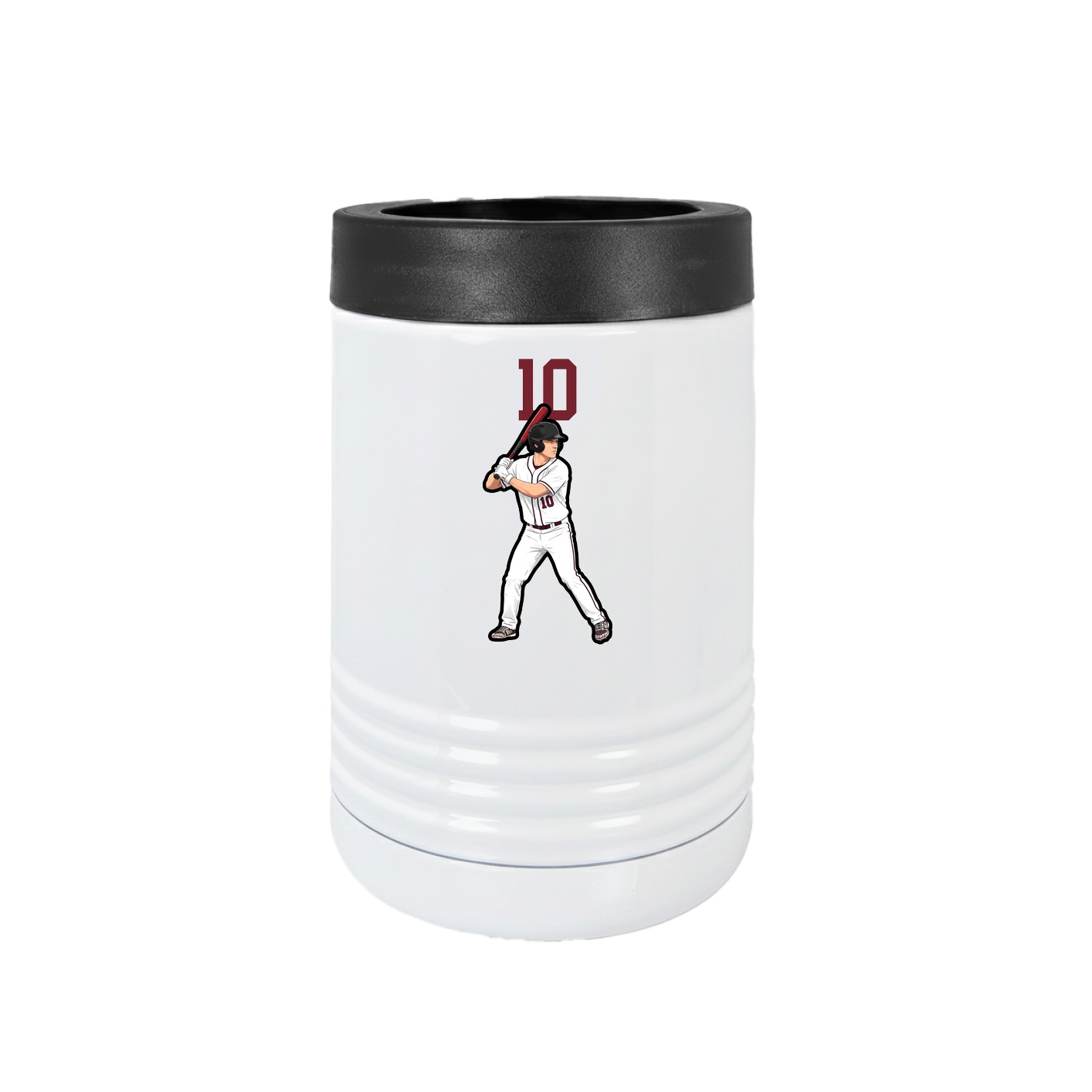 Beverage Holder — Number Top in White