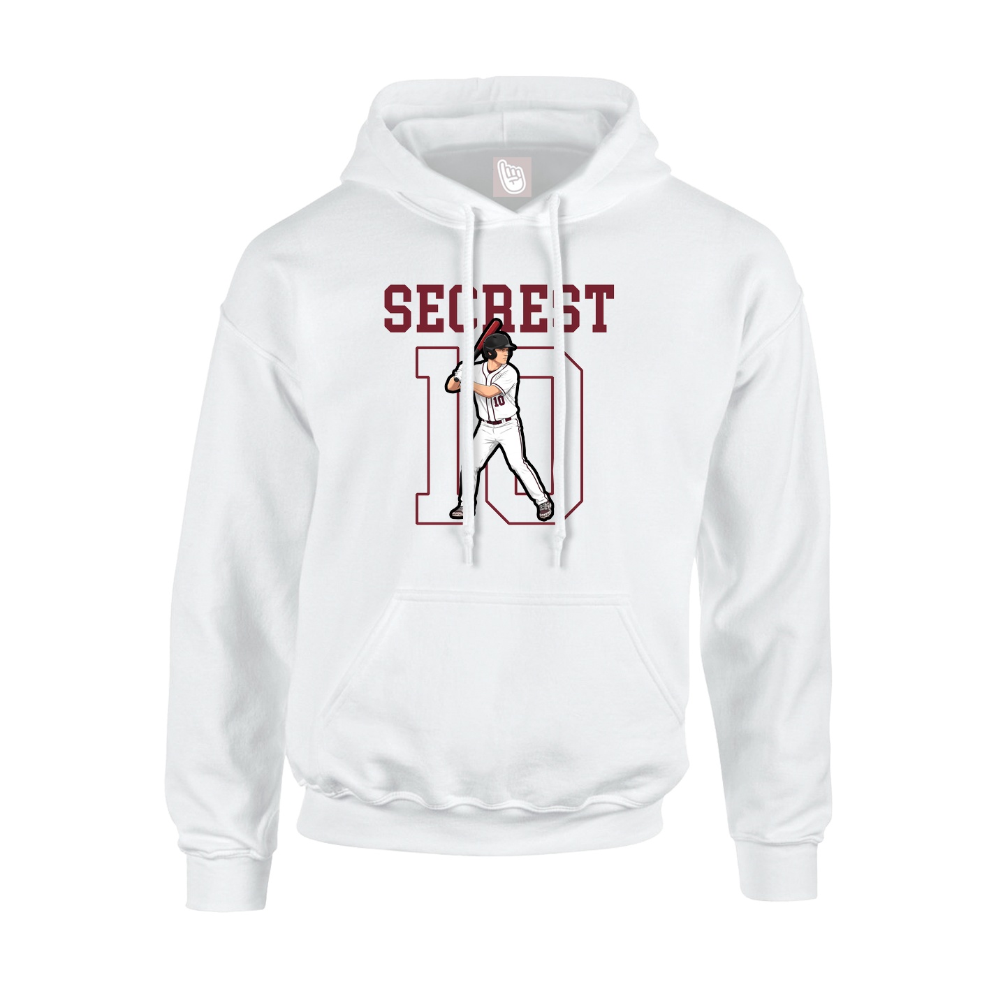Youth Hoodie — Shirsey in White