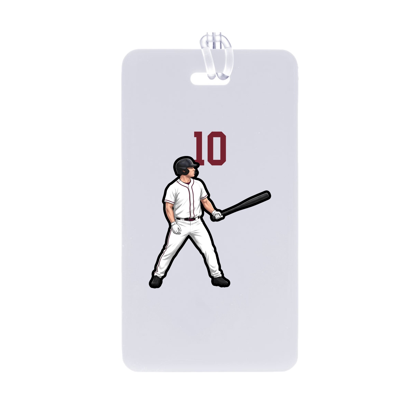 Bag Tag — Number Top in Classic
