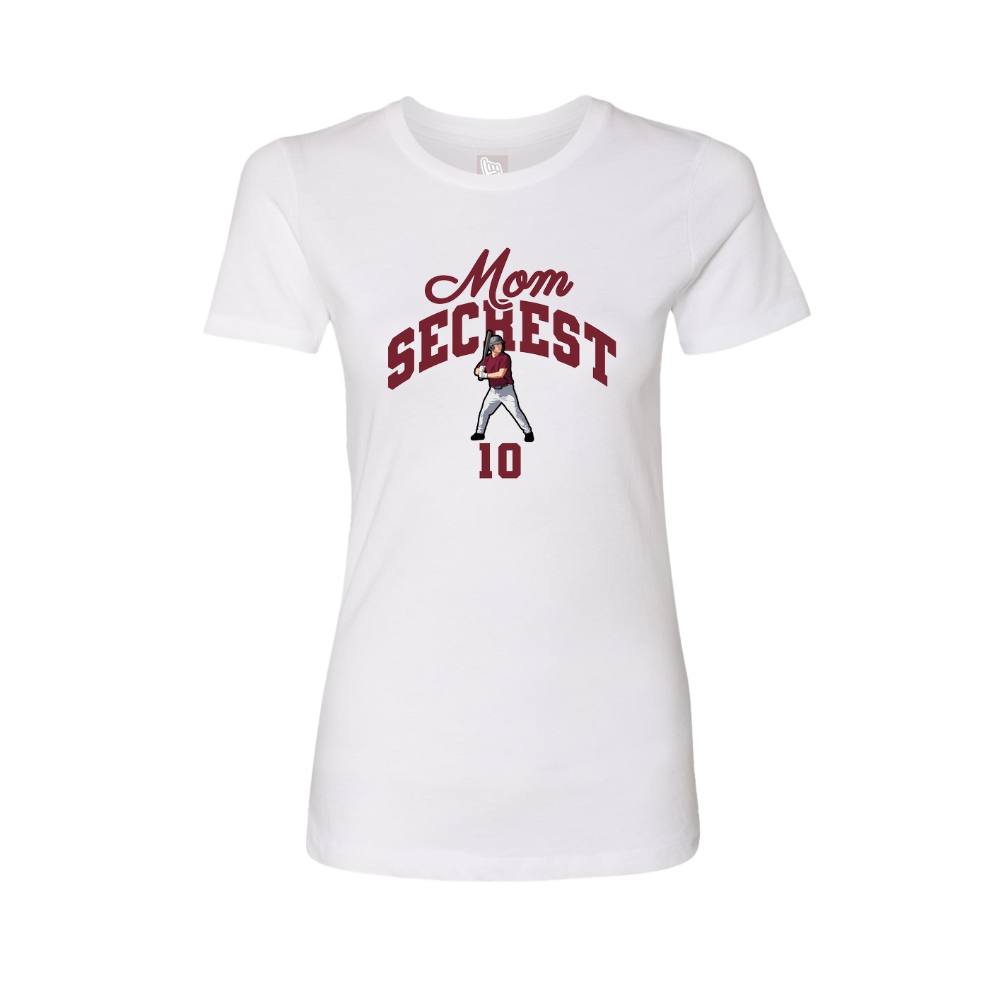 Womens Tee — Mothers Day Arch in White