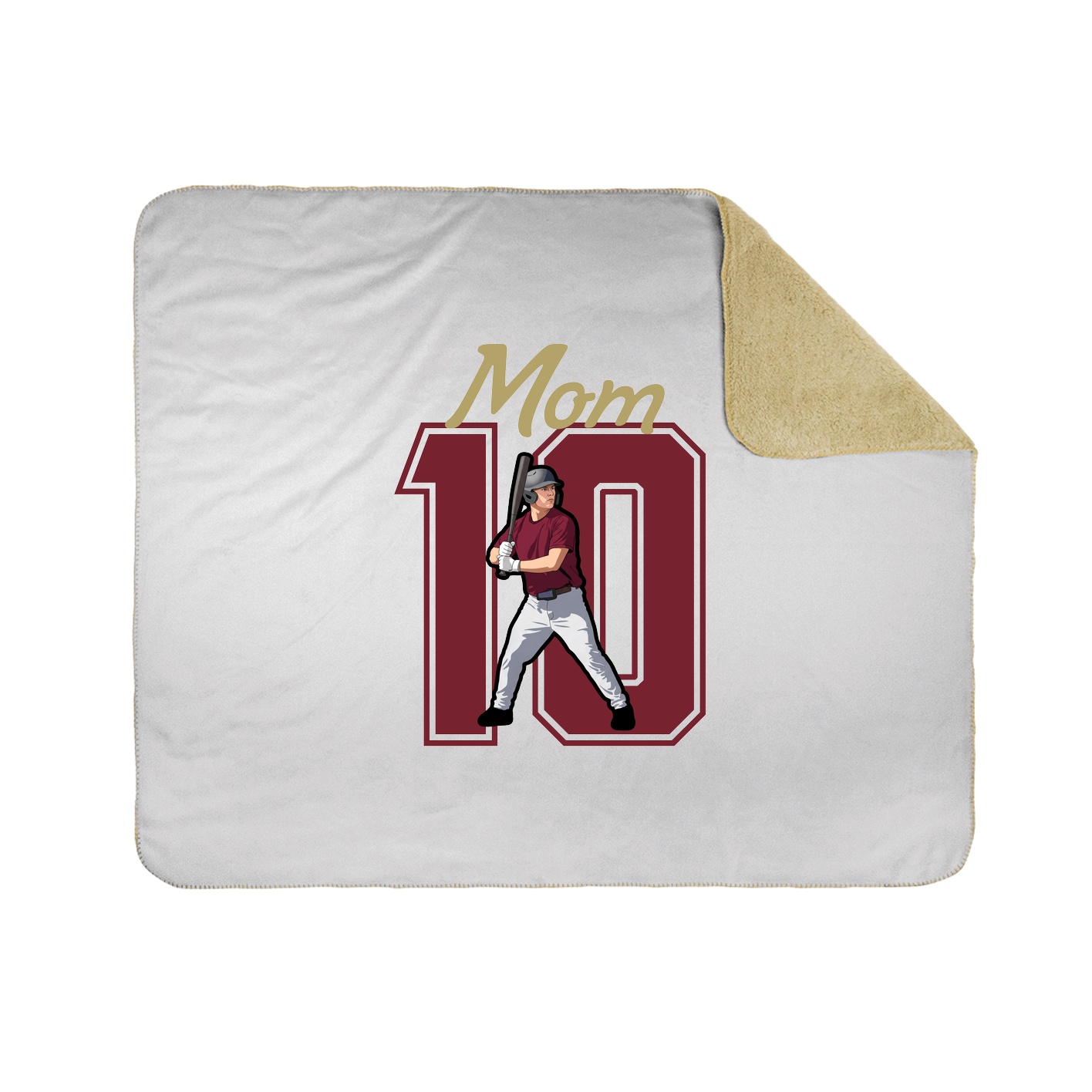 Throw Blanket — Mothers Day Shirsey in White