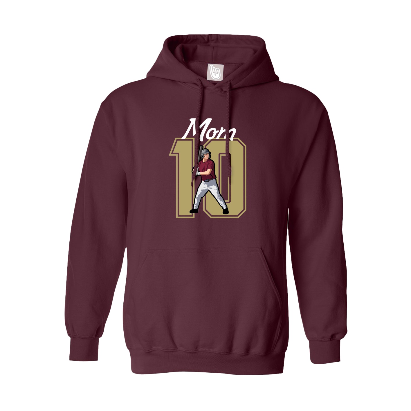 Youth Hoodie — Mothers Day Shirsey in Maroon