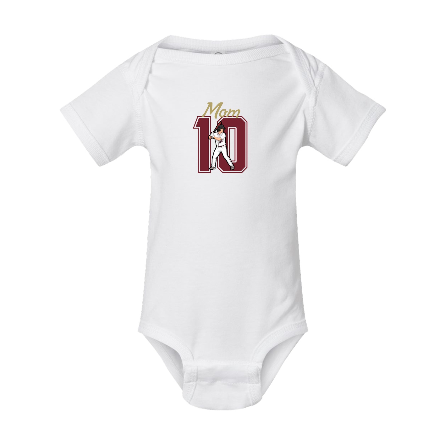 Baby Onesie — Mothers Day Shirsey in White
