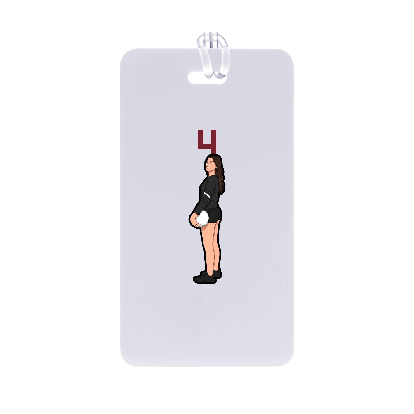 Bag Tag — Number Top in Classic