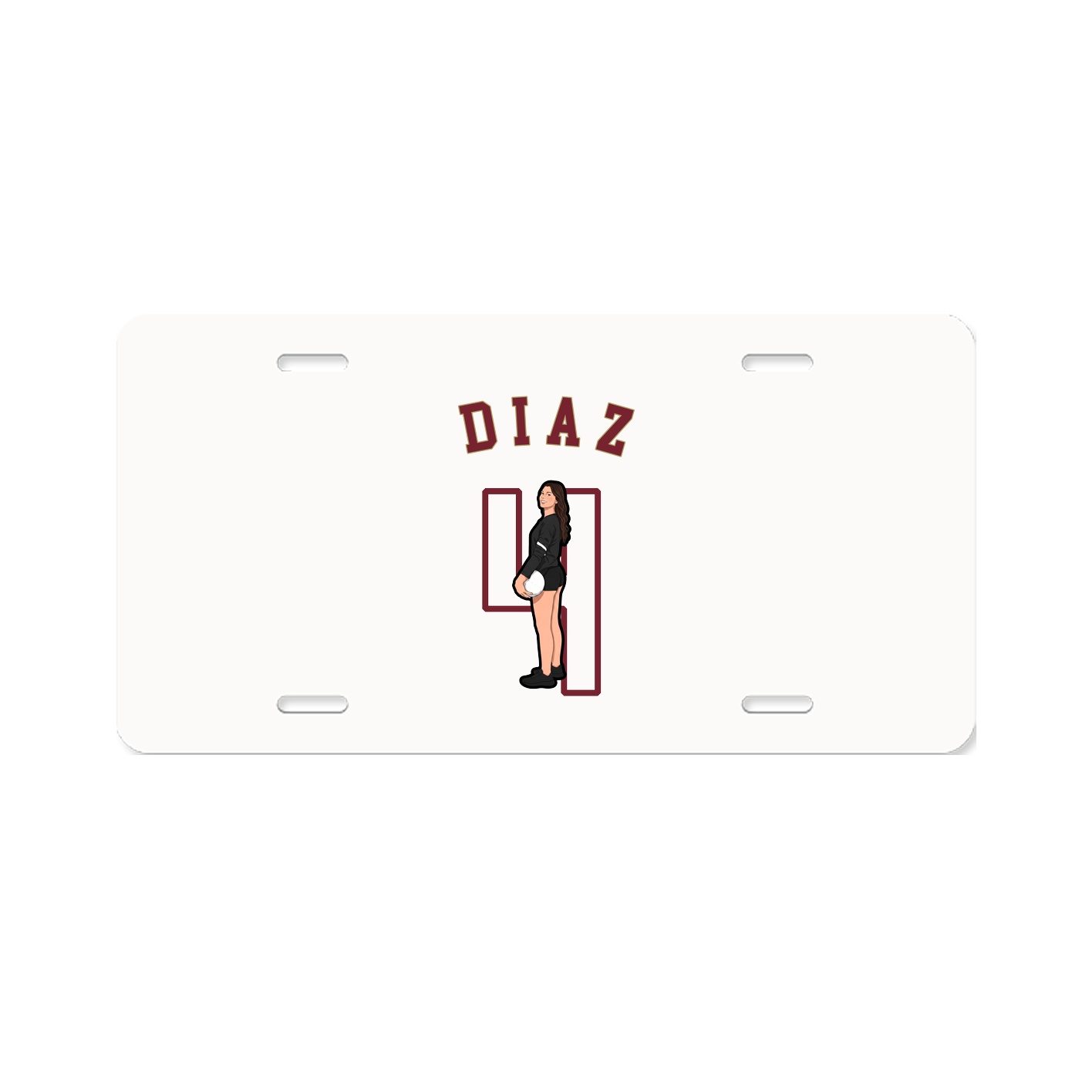 License Plate — Shirsey Arch in Classic