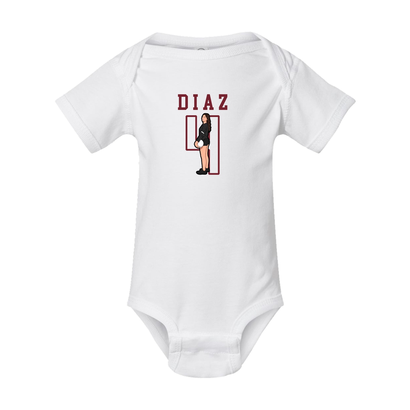 Baby Onesie — Shirsey in White