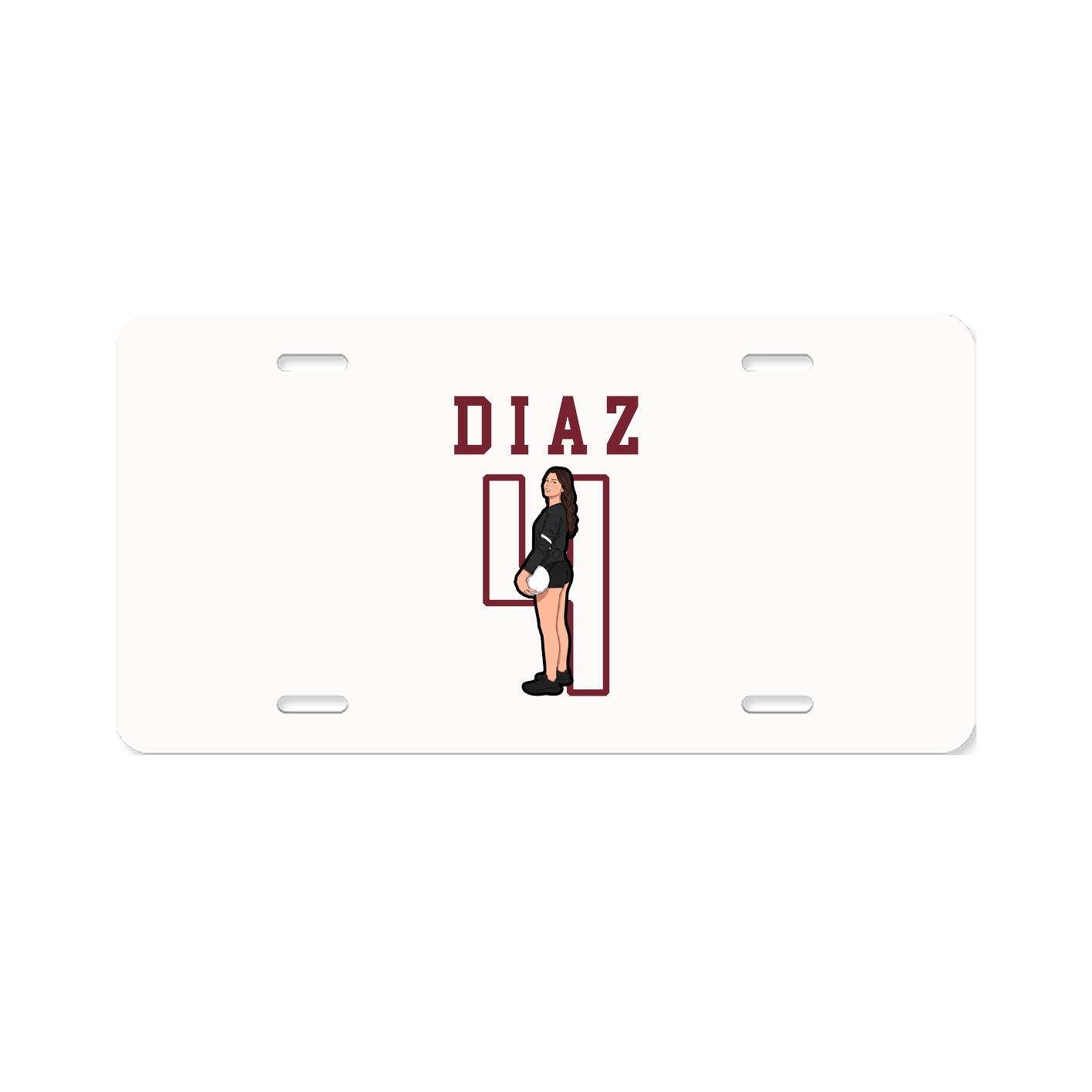 License Plate — Shirsey in Classic