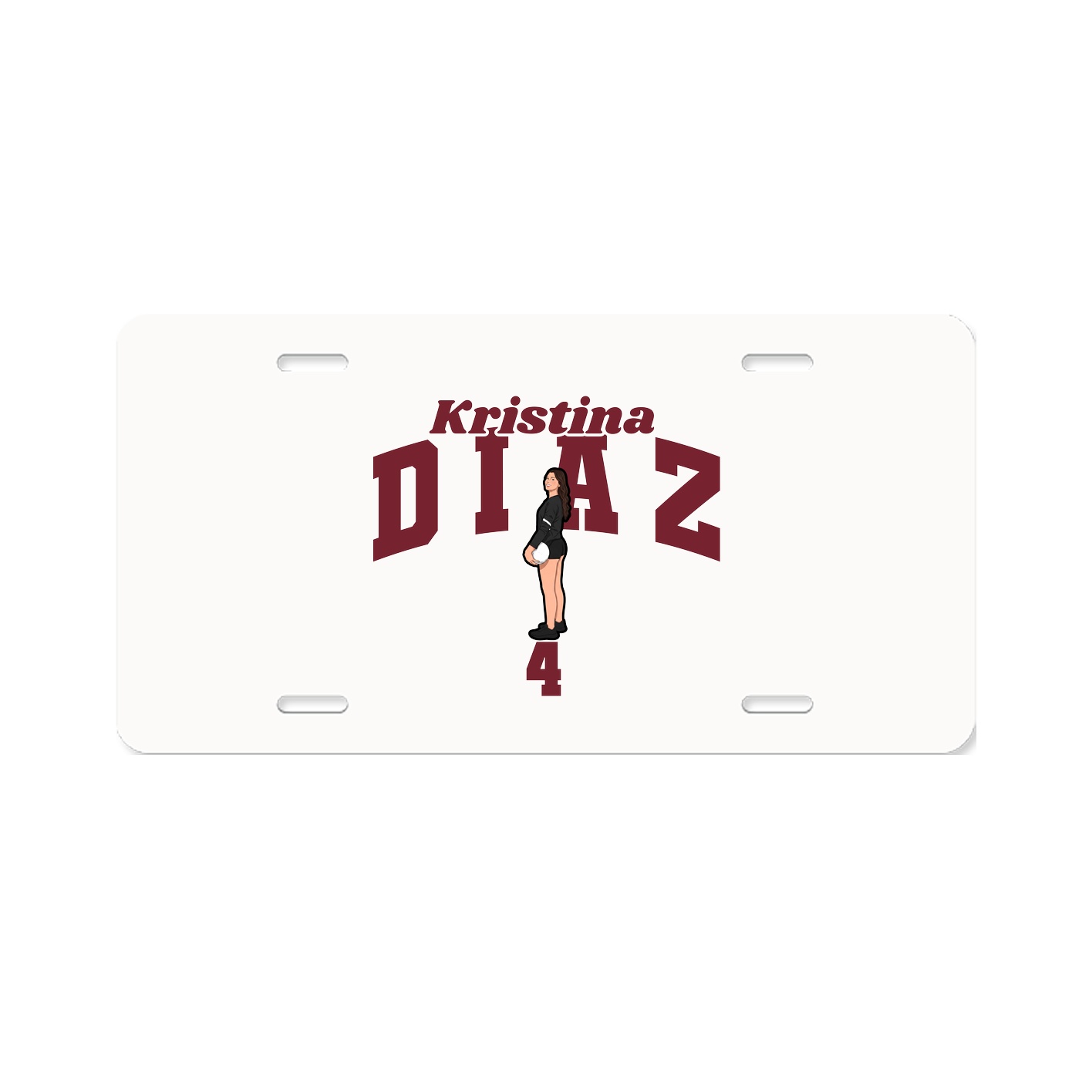 License Plate — Signature Arch in Classic