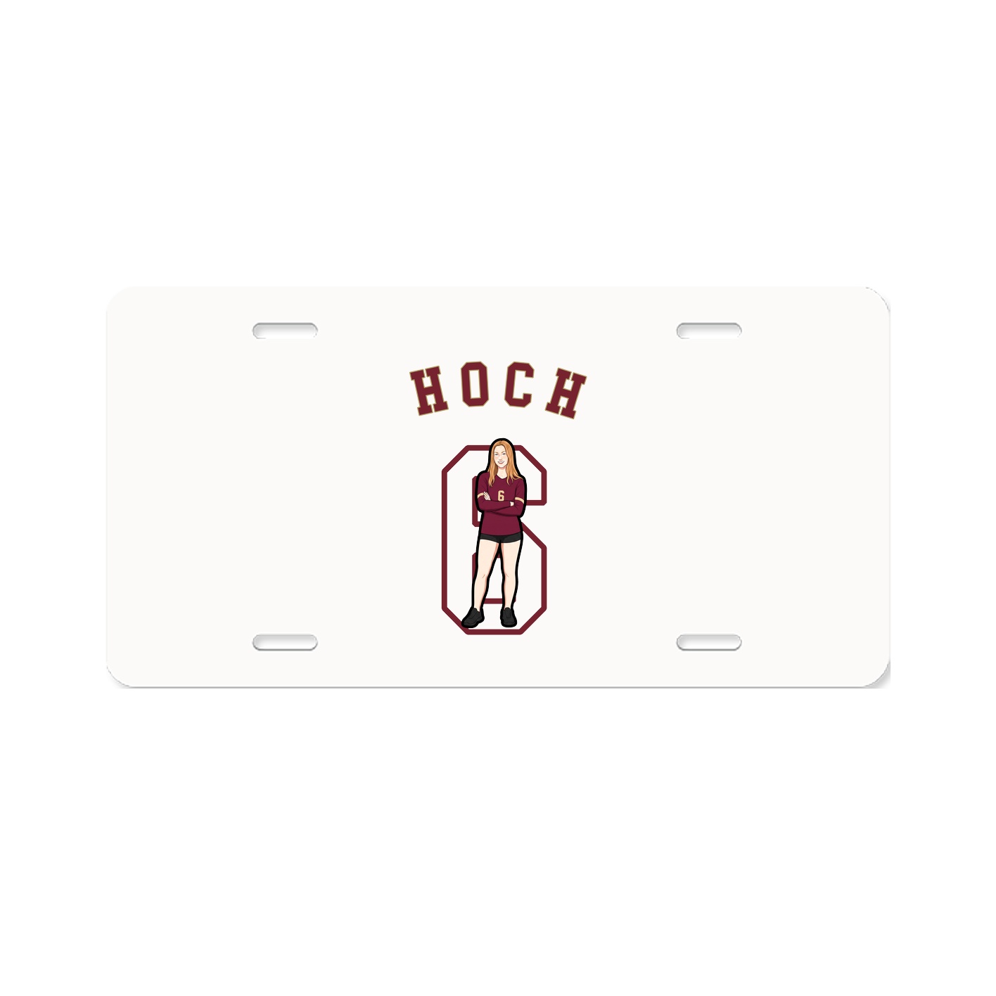 License Plate — Shirsey Arch in Classic