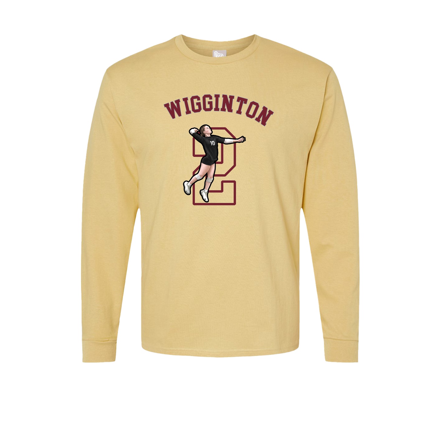 Long Sleeve Tee — Shirsey Arch in Vegas Gold