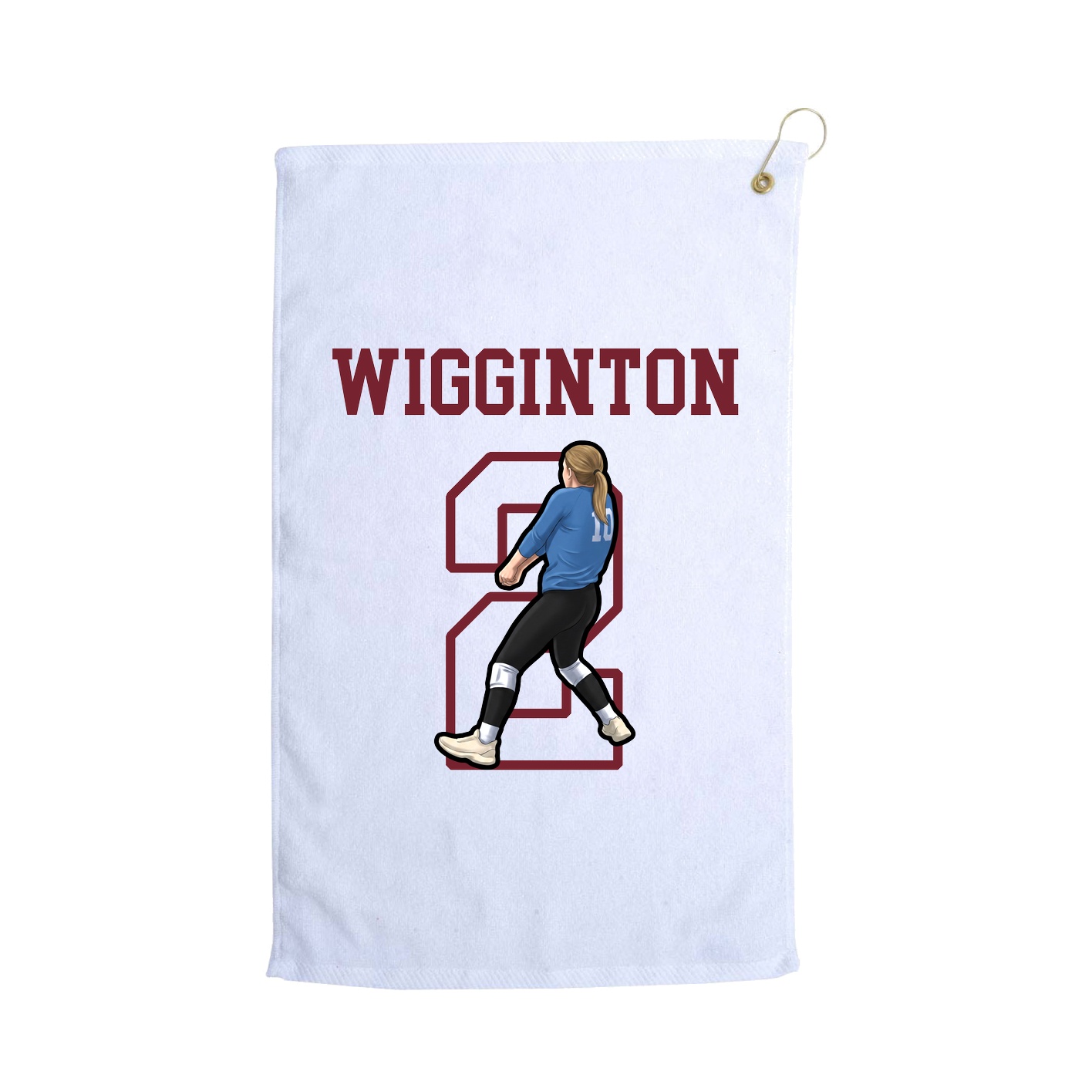 Golf Towel — Shirsey in White