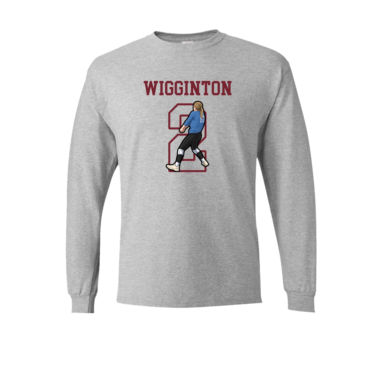 Long Sleeve Tee — Shirsey in Grey