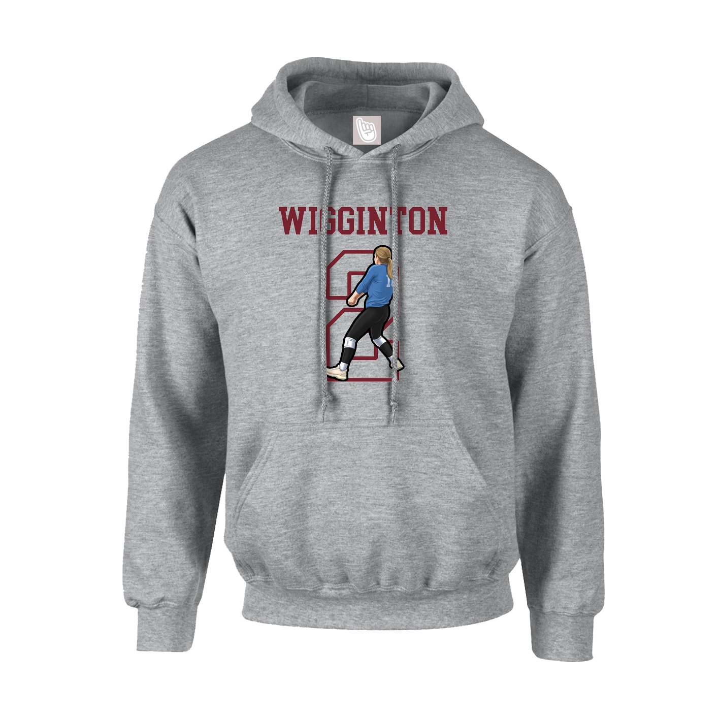Hoodie — Shirsey in Grey