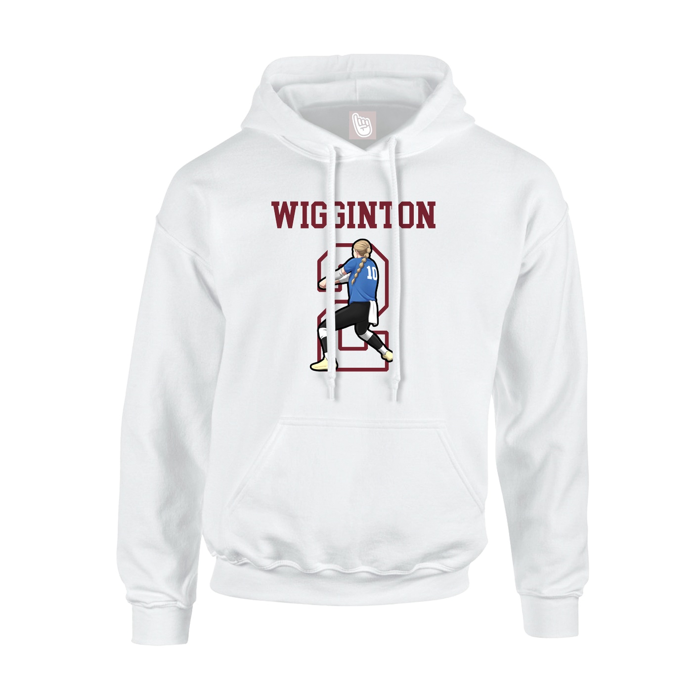 Youth Hoodie — Shirsey in White