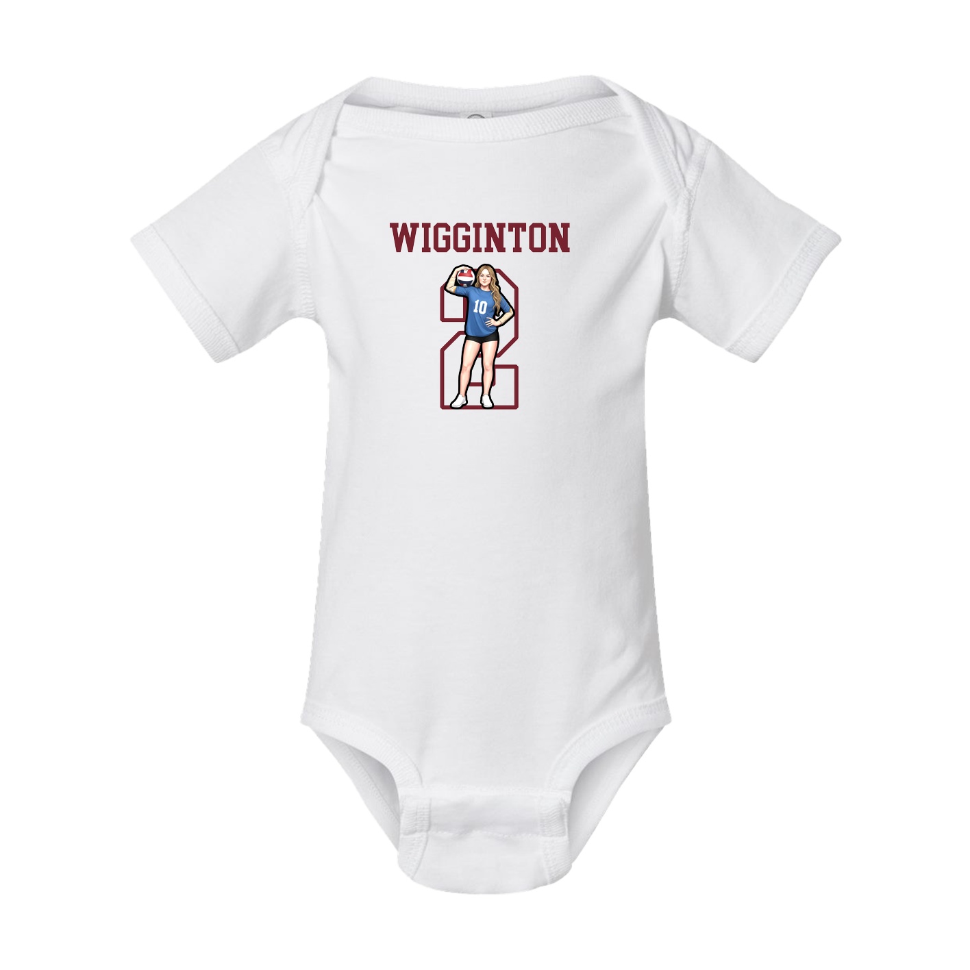 Baby Onesie — Shirsey in White