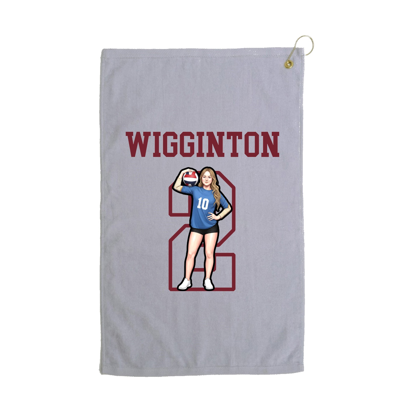 Golf Towel — Shirsey in Grey