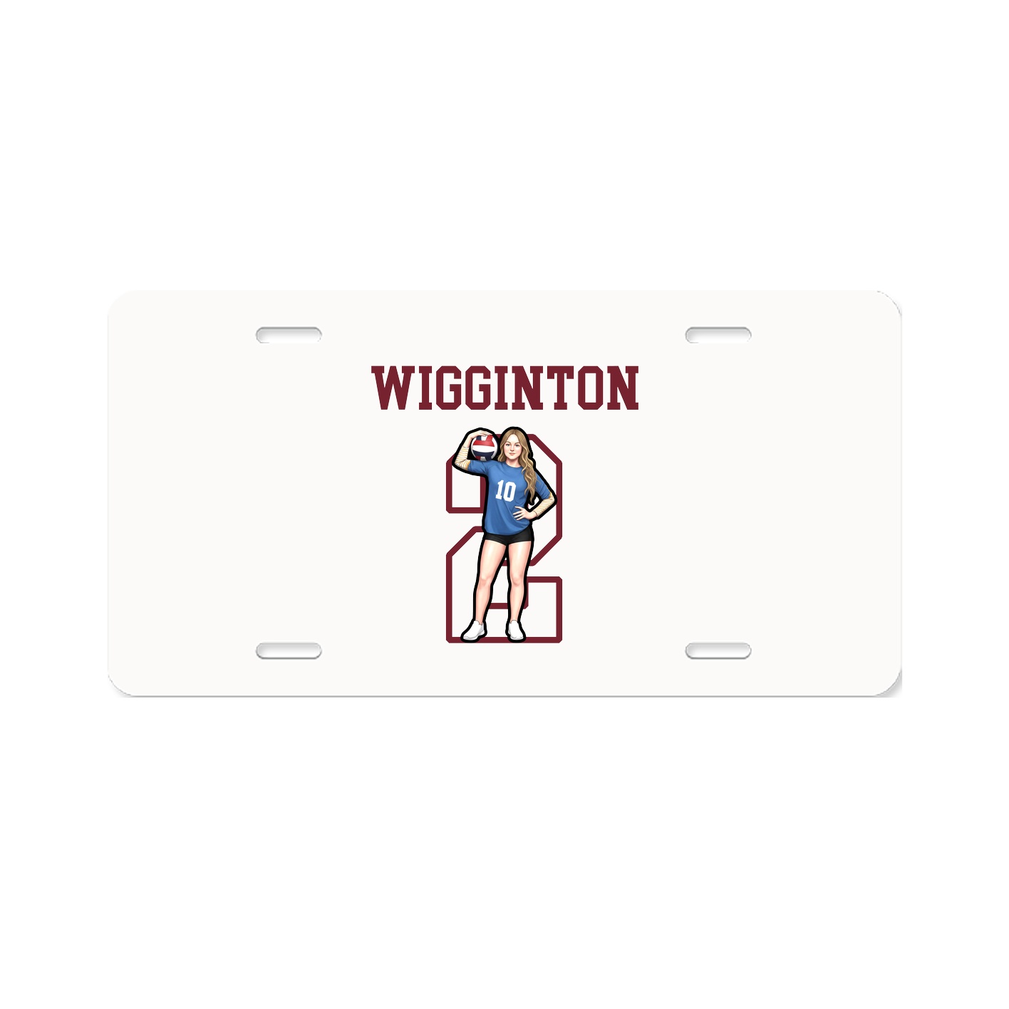 License Plate — Shirsey in Classic
