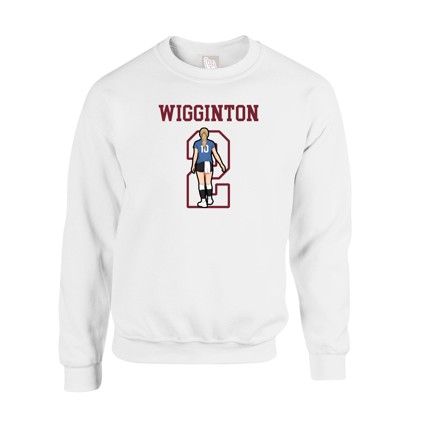 Fleece Crew — Shirsey in White
