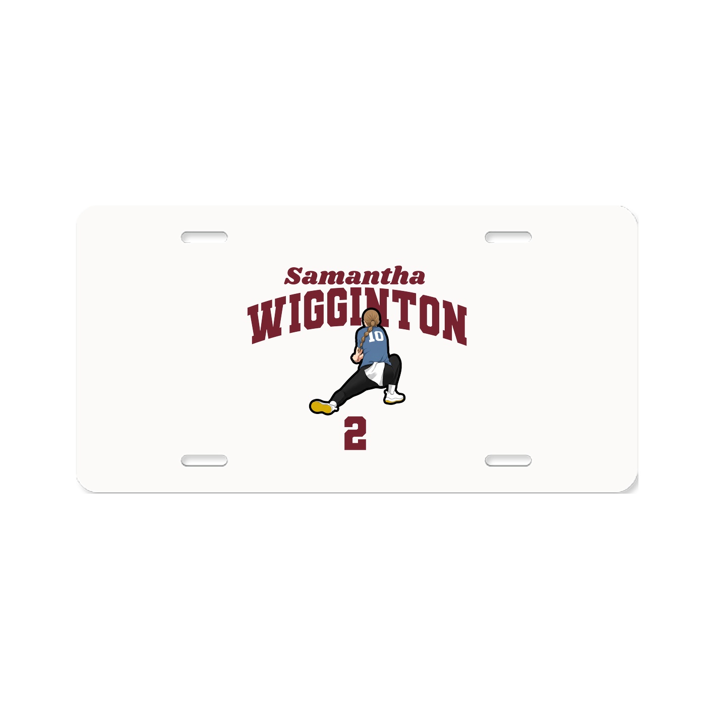 License Plate — Signature Arch in Classic