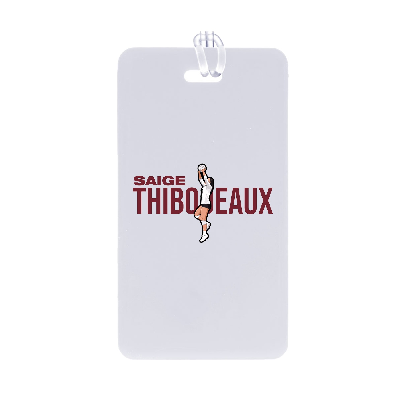 Bag Tag — Player Name in Classic