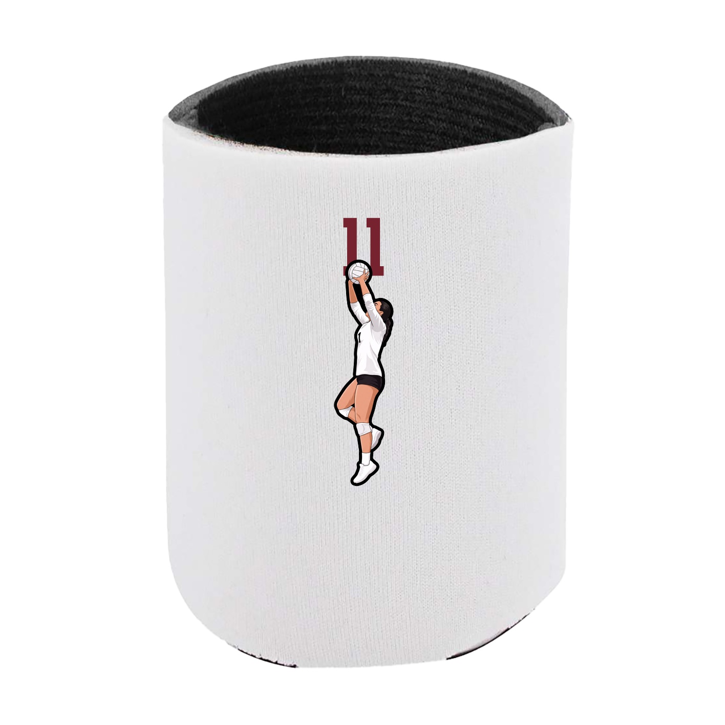 Can Holder — Number Top in White