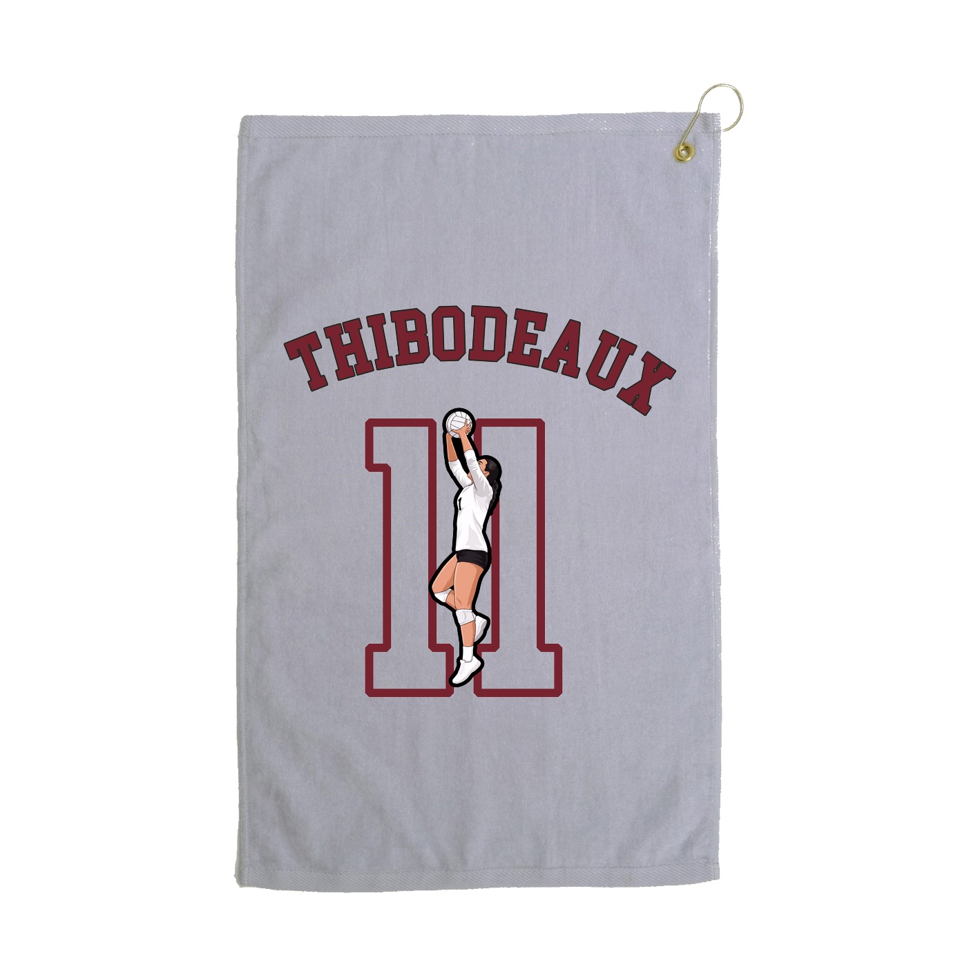 Golf Towel — Shirsey Arch in Grey