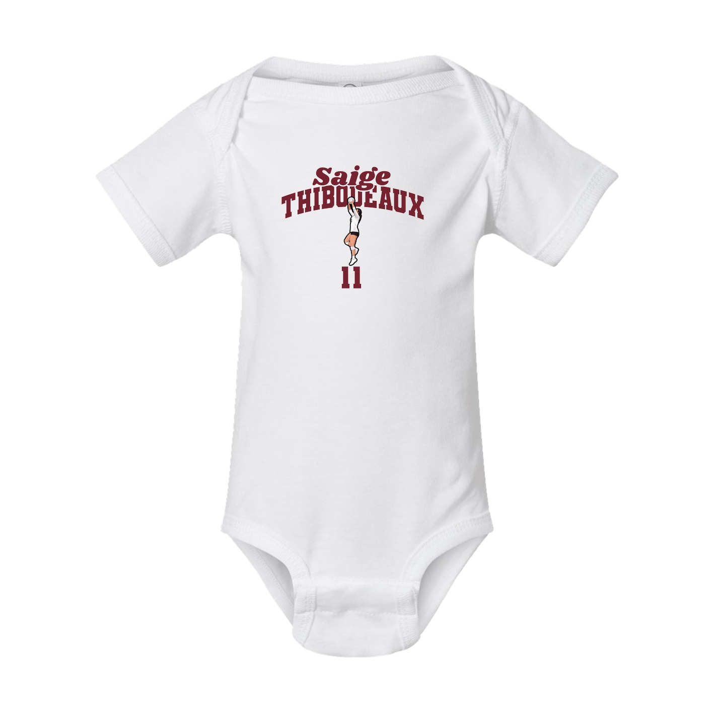 Baby Onesie — Signature Arch in White