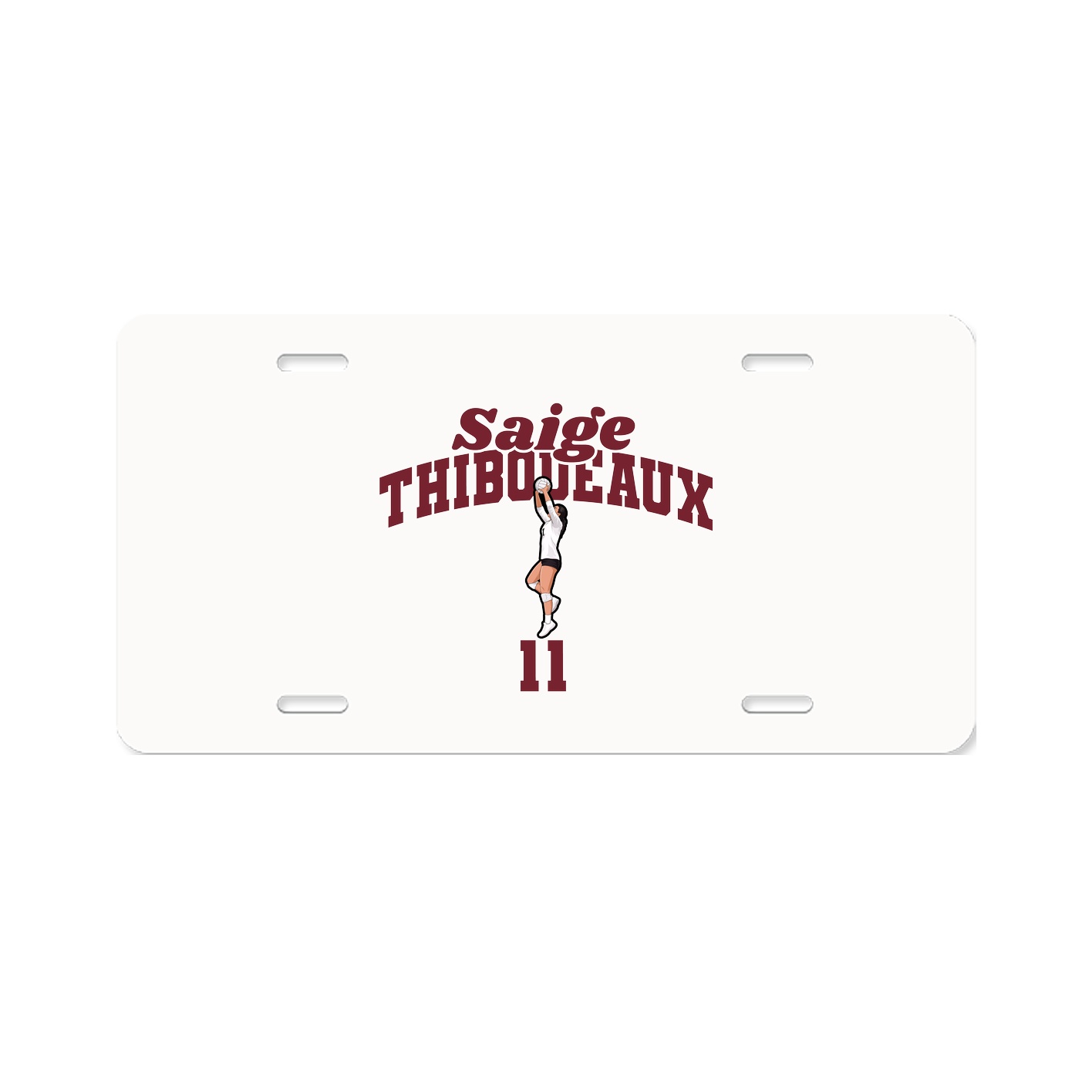 License Plate — Signature Arch in Classic