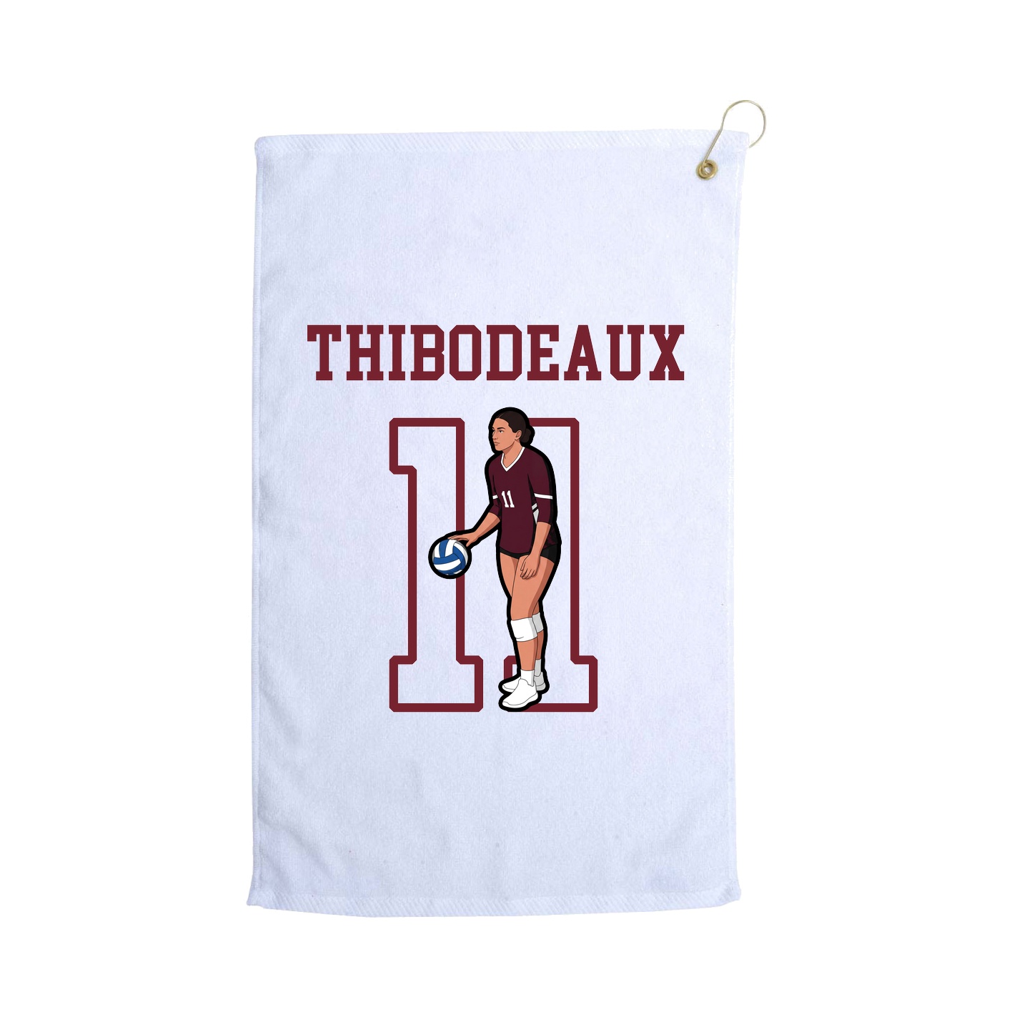 Golf Towel — Shirsey in White