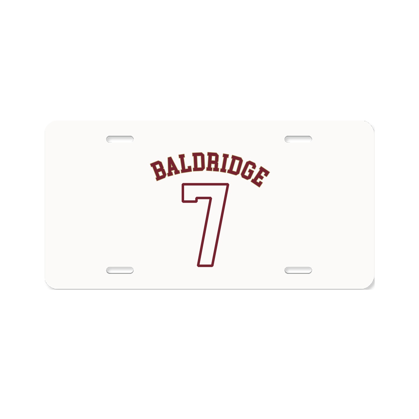 License Plate — Shirsey Arch in Classic