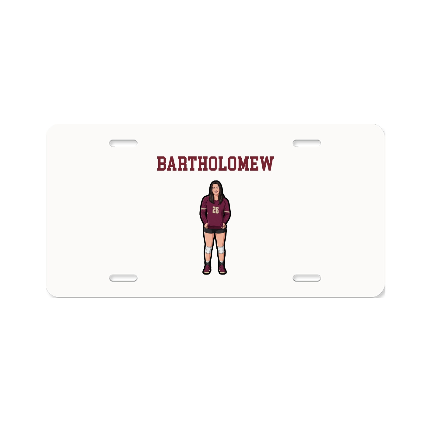 License Plate — Shirsey in Classic