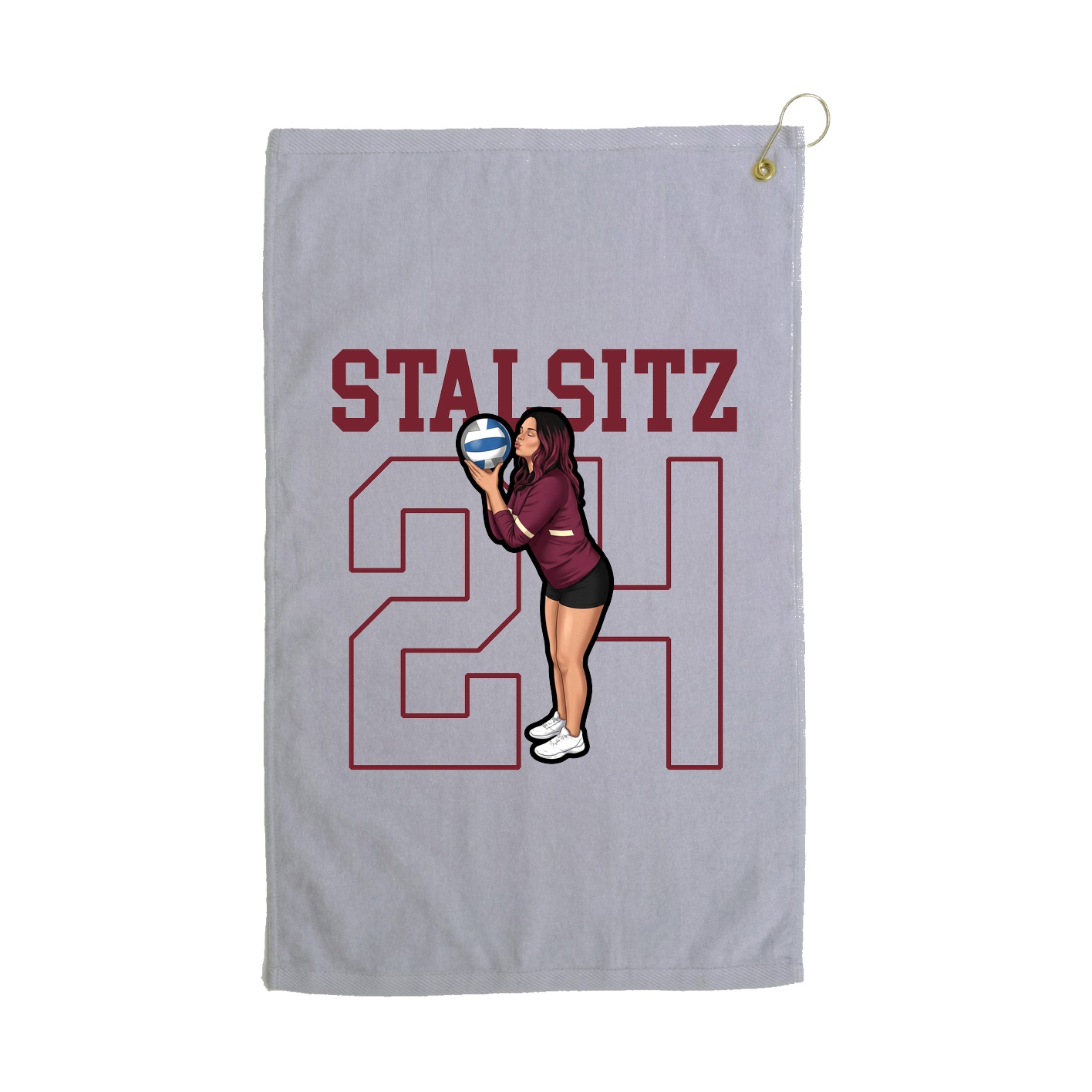 Golf Towel — Shirsey in Grey