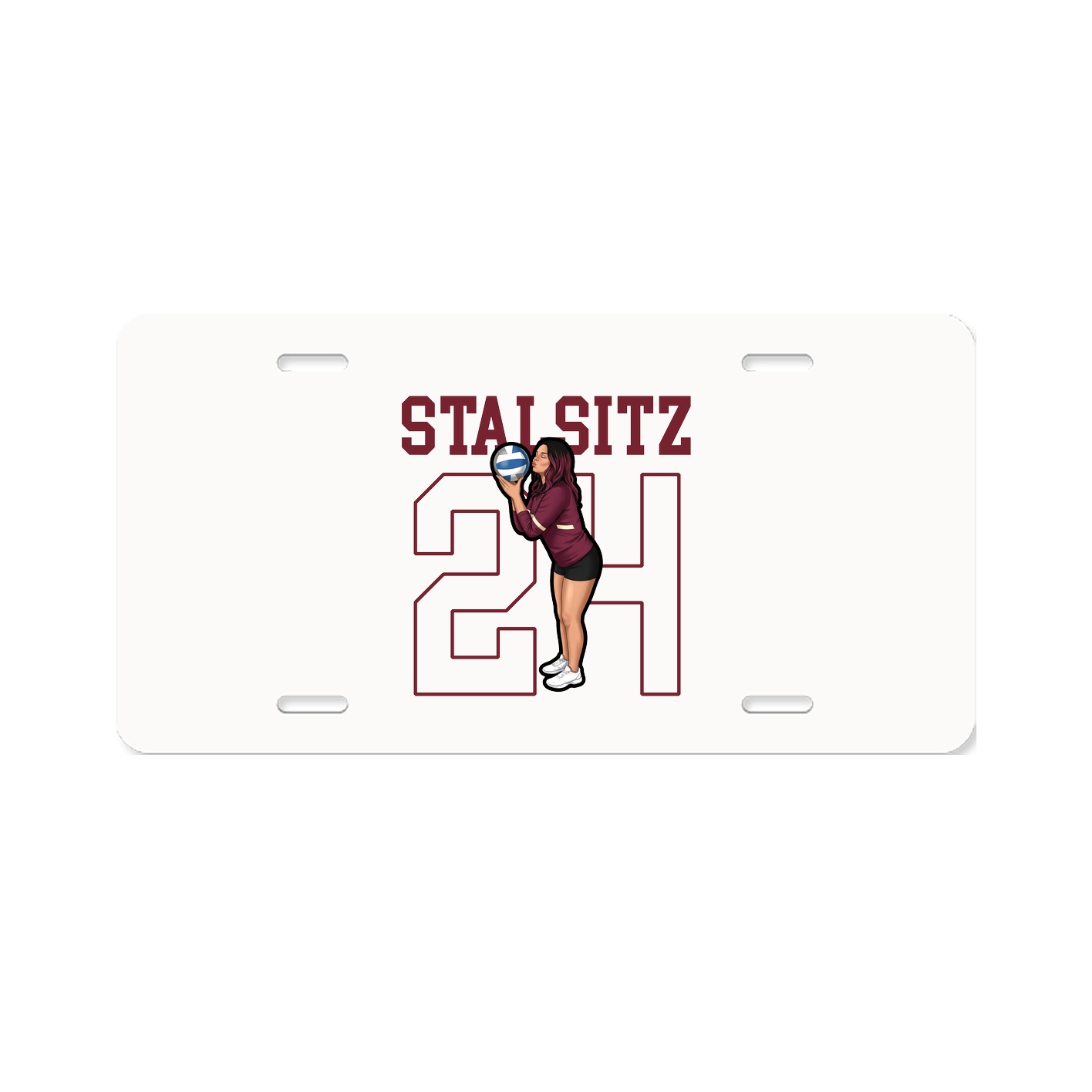 License Plate — Shirsey in Classic