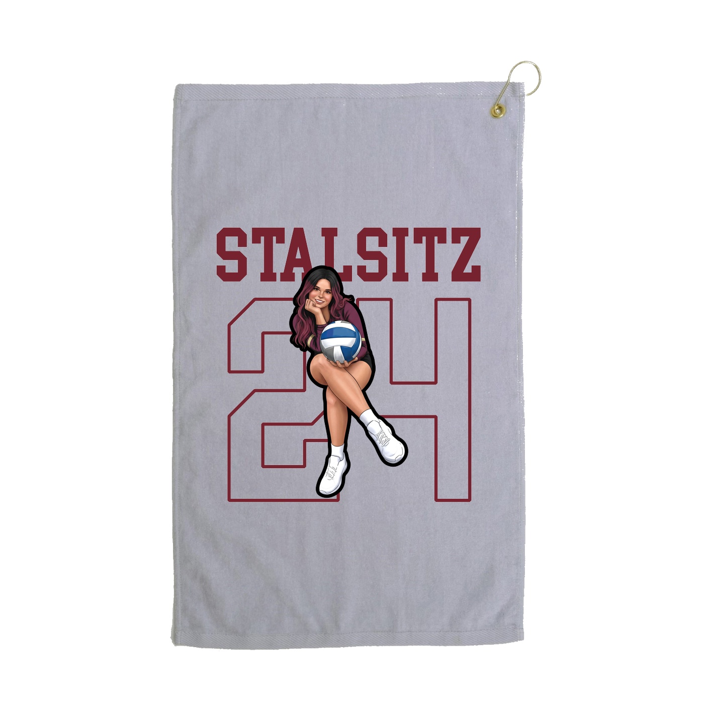 Golf Towel — Shirsey in Grey