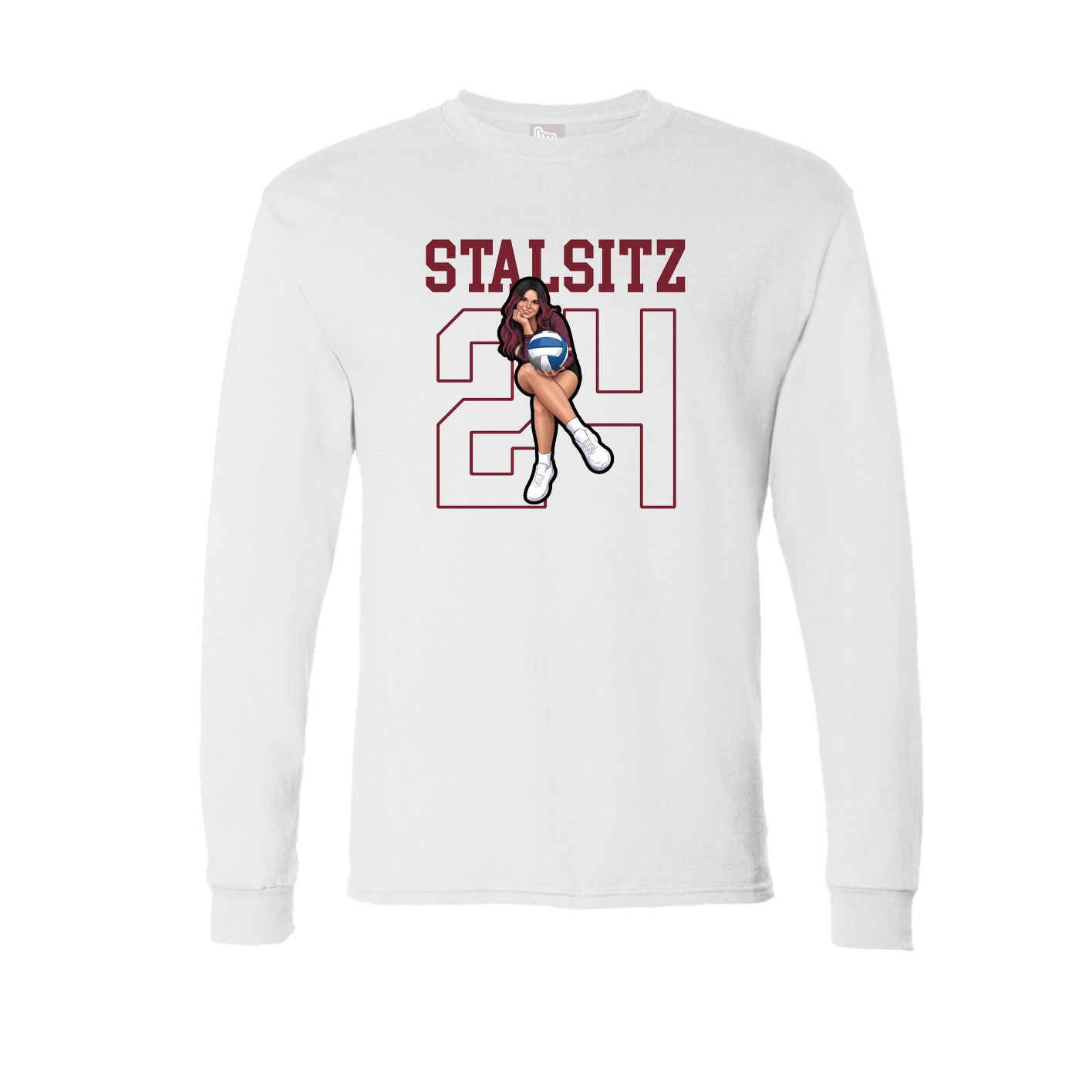 Long Sleeve Tee — Shirsey in White