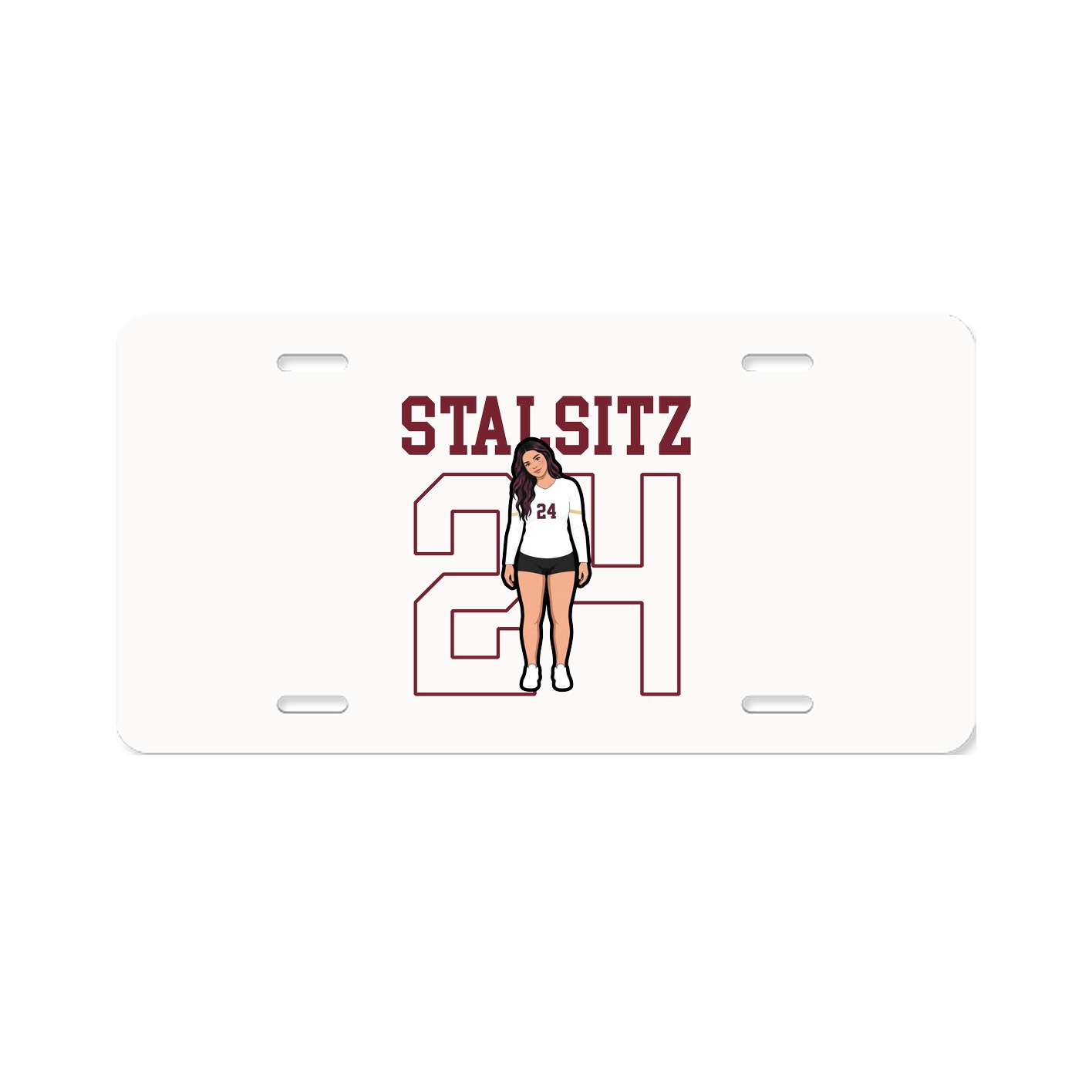 License Plate — Shirsey in Classic
