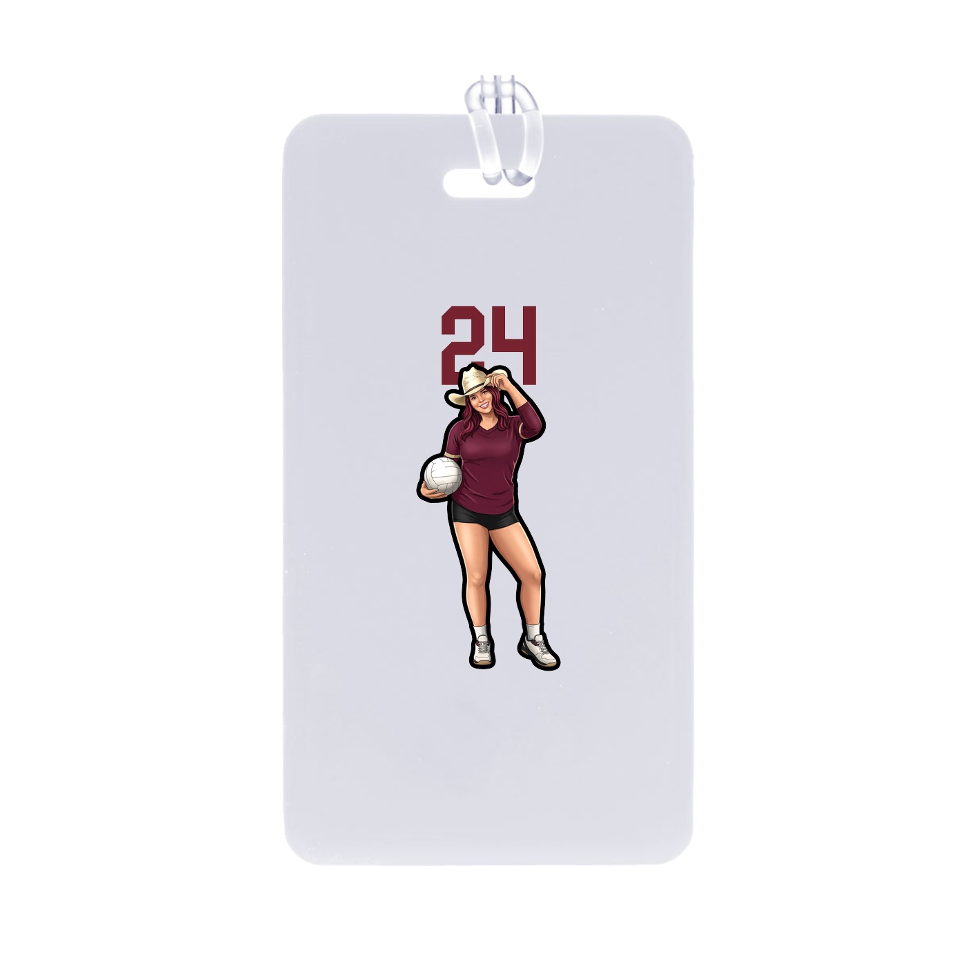 Bag Tag — Number Top in Classic