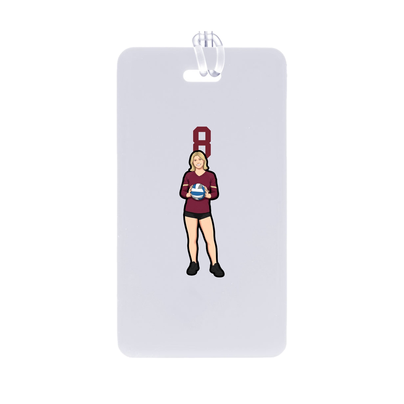 Bag Tag — Number Top in Classic