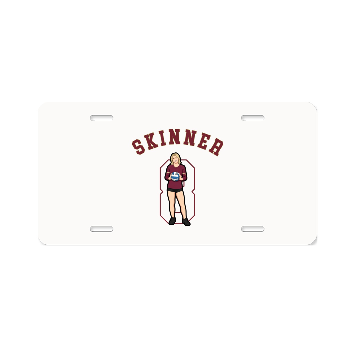 License Plate — Shirsey Arch in Classic