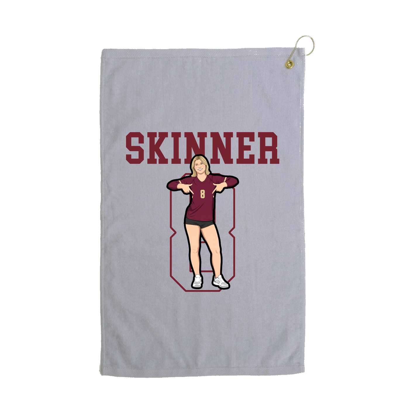 Golf Towel — Shirsey in Grey