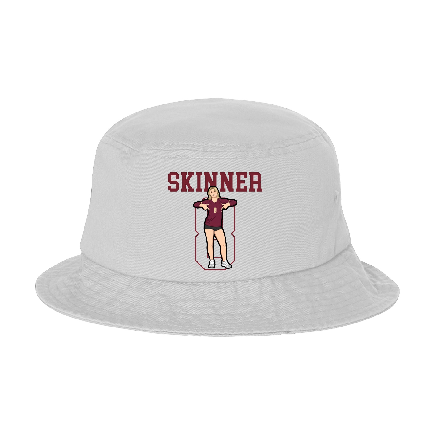 Bucket Cap — Shirsey in White