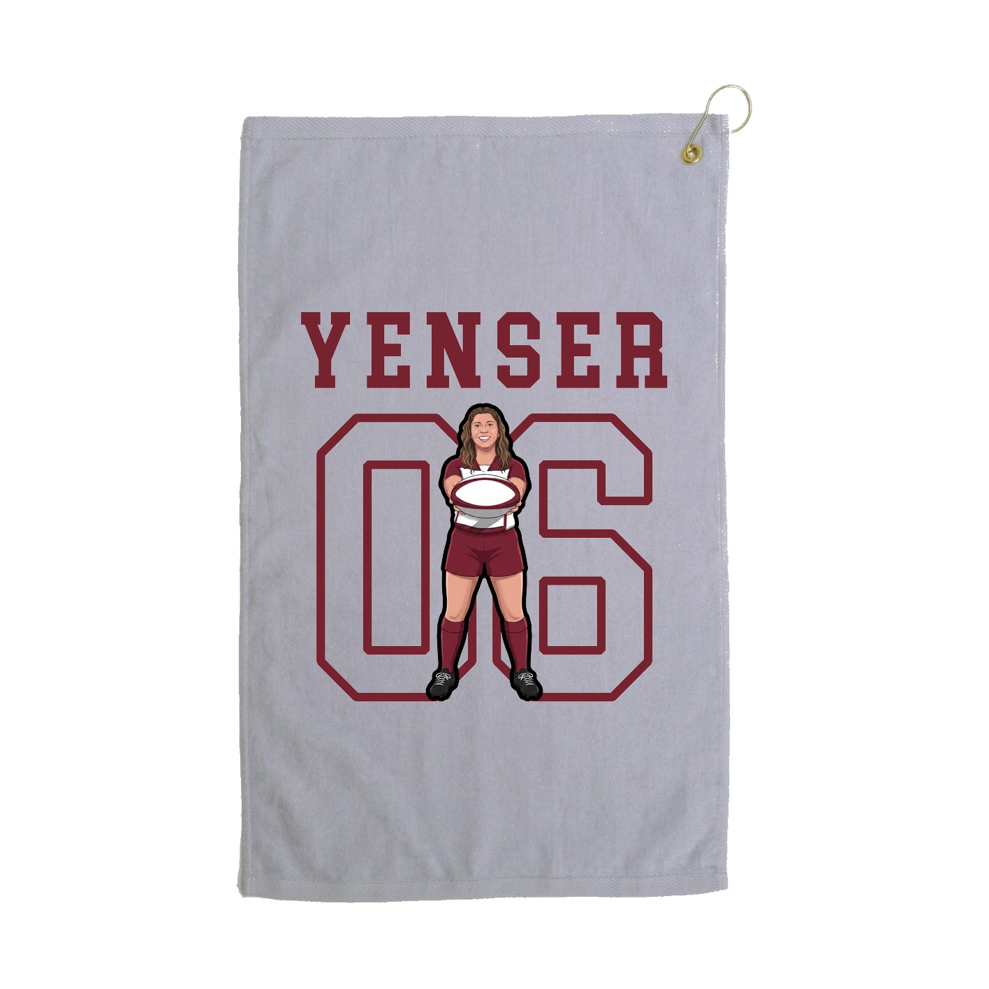 Golf Towel — Shirsey in Grey