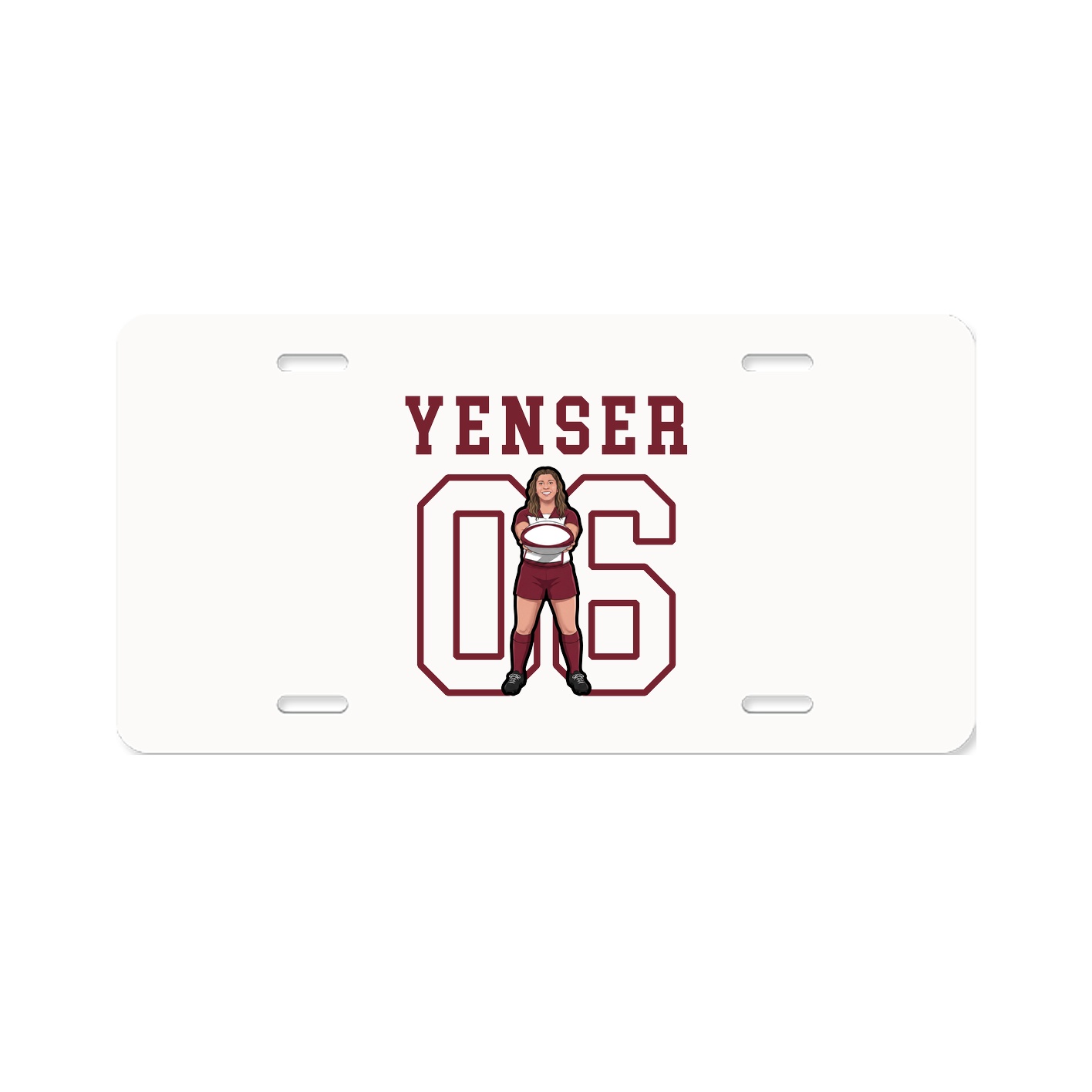 License Plate — Shirsey in Classic