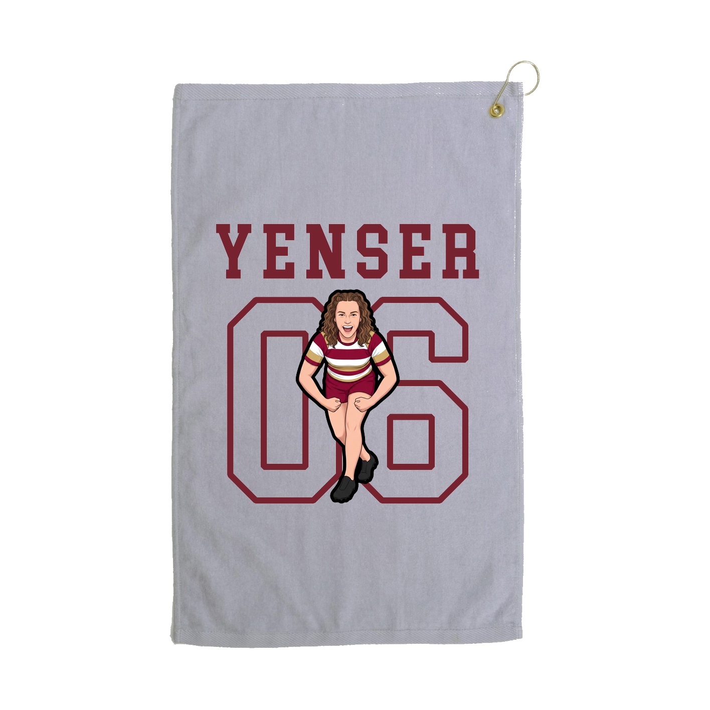 Golf Towel — Shirsey in Grey