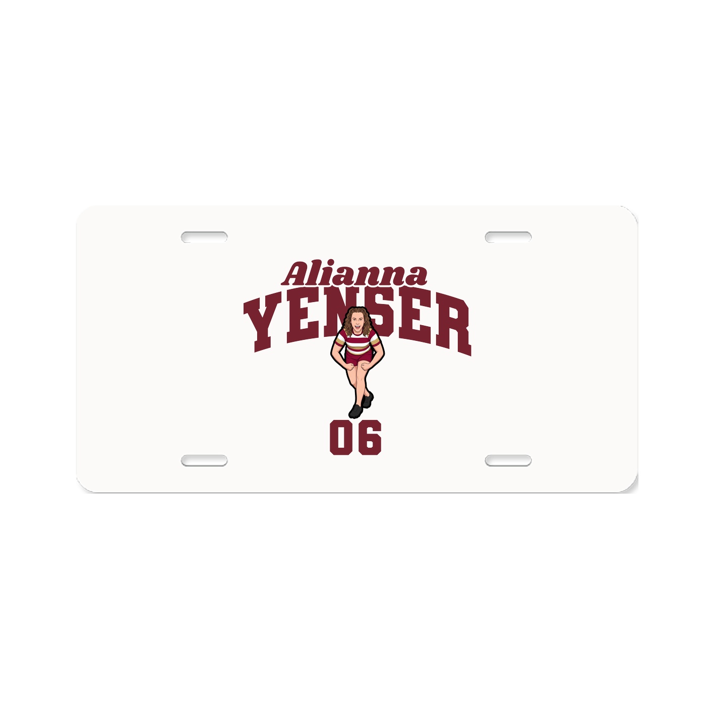License Plate — Signature Arch in Classic