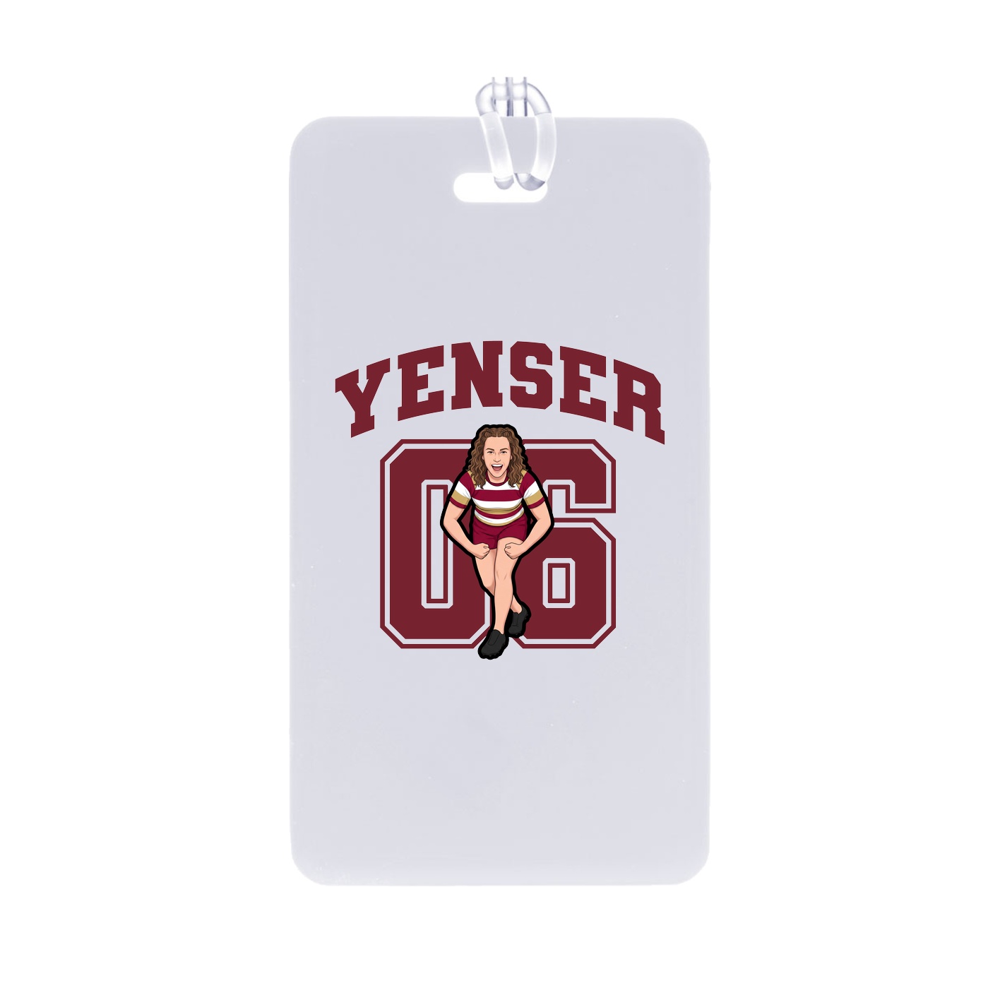 Bag Tag — Number in Classic