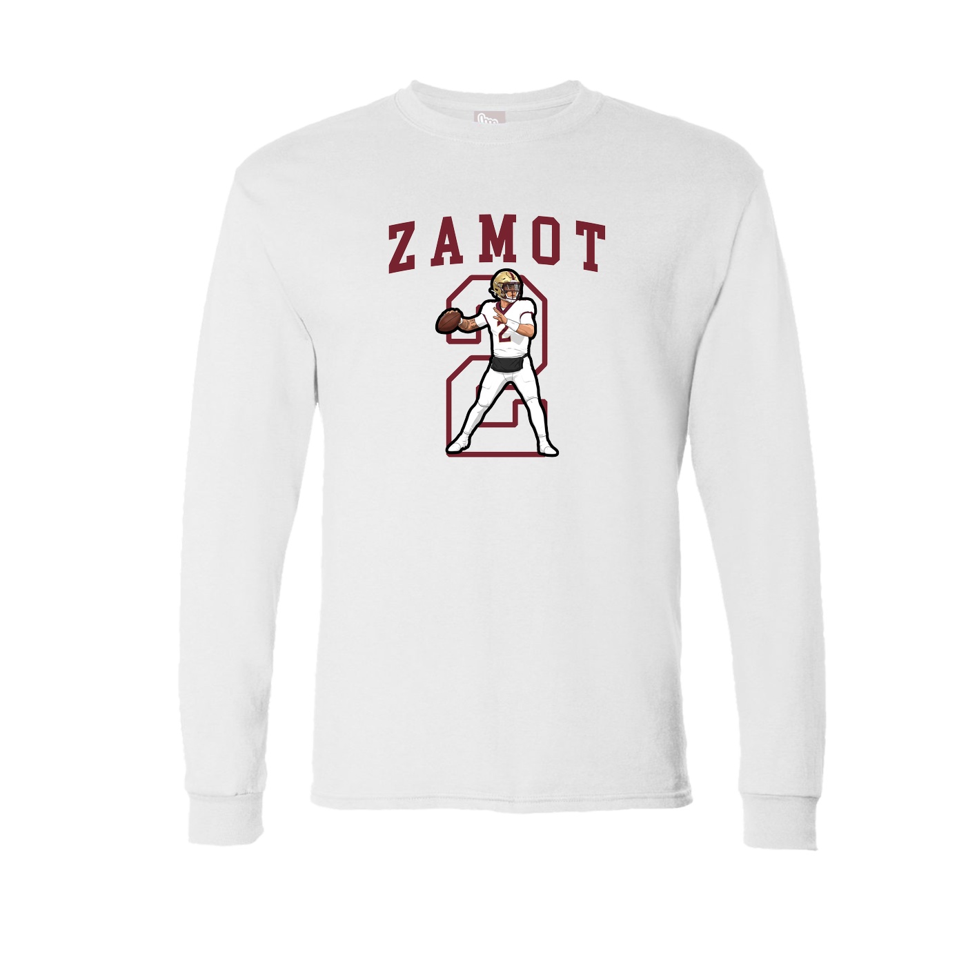 Long Sleeve Tee — Shirsey in White